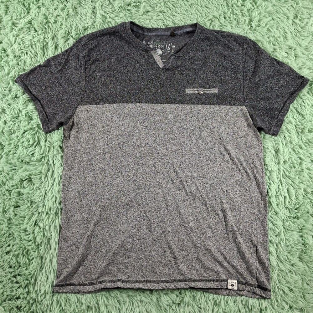 Copper And Oak T-shirt Gray Large Mens